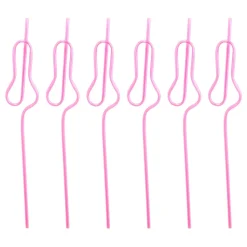 Penis Sugerør Rosa Gjenbrukbare