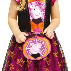 Peppa Gris Halloween Kjole Barn Kostyme