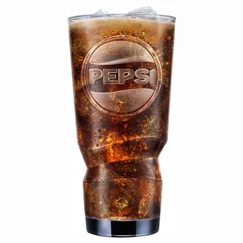 Pepsi Glass Swirl