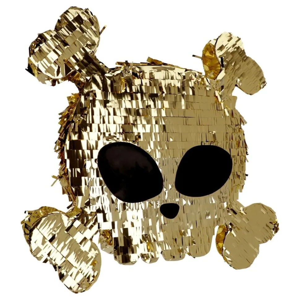 Piñata Dødninghode Gull