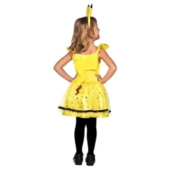 Pikachu Kjole Barn Kostyme