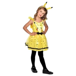 Pikachu Kjole Barn Kostyme