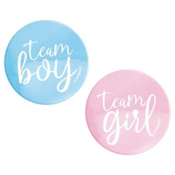 Pins Team Boy & Team Girl