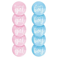 Pins Team Boy & Team Girl