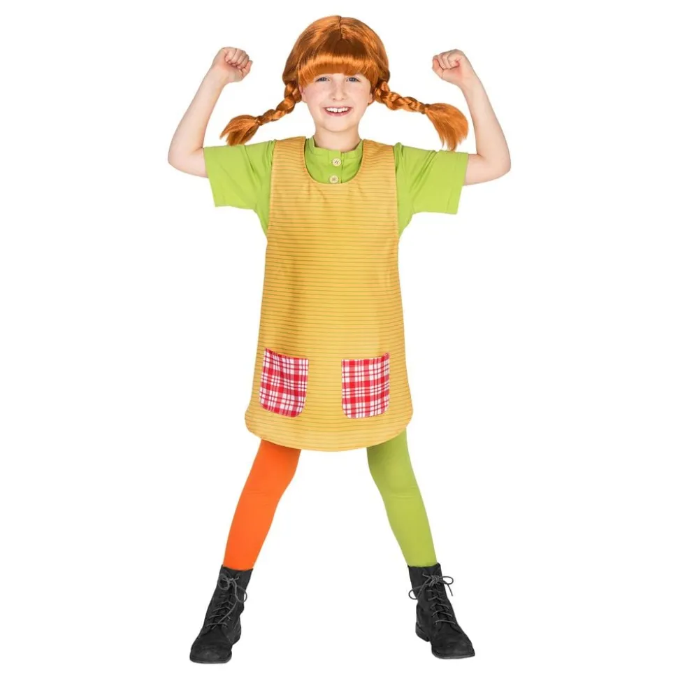 Pippi Langstrømpe Barn Kostyme