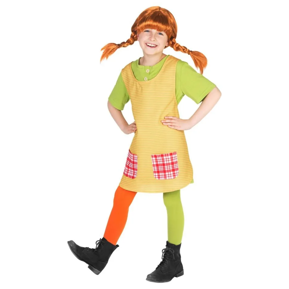 Pippi Langstrømpe Barn Kostyme