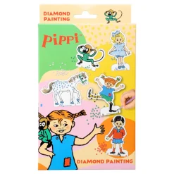 Pippi Langstrømpe Diamond Painting Hobbysett