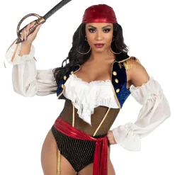Pirat Body Deluxe Kostyme