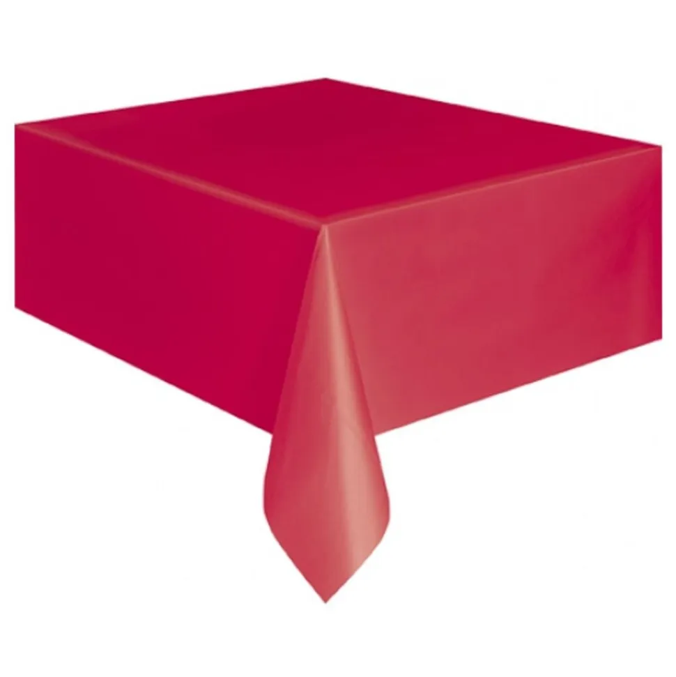 Plastduk Rød