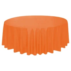 Plastduk Rund Oransje