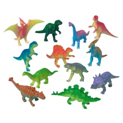 Plastfigurer Dinosaurer