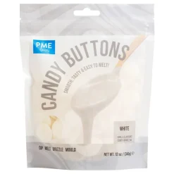 PME Candy Buttons Hvit