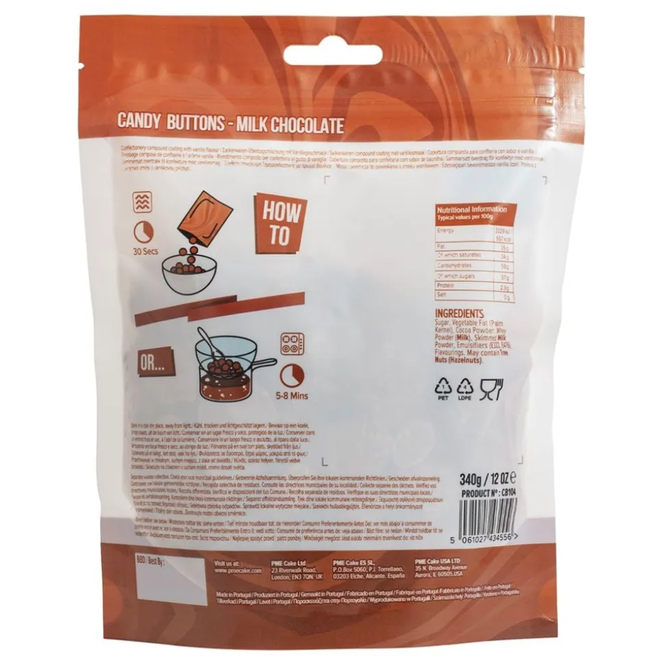 PME Candy Buttons Sjokolade
