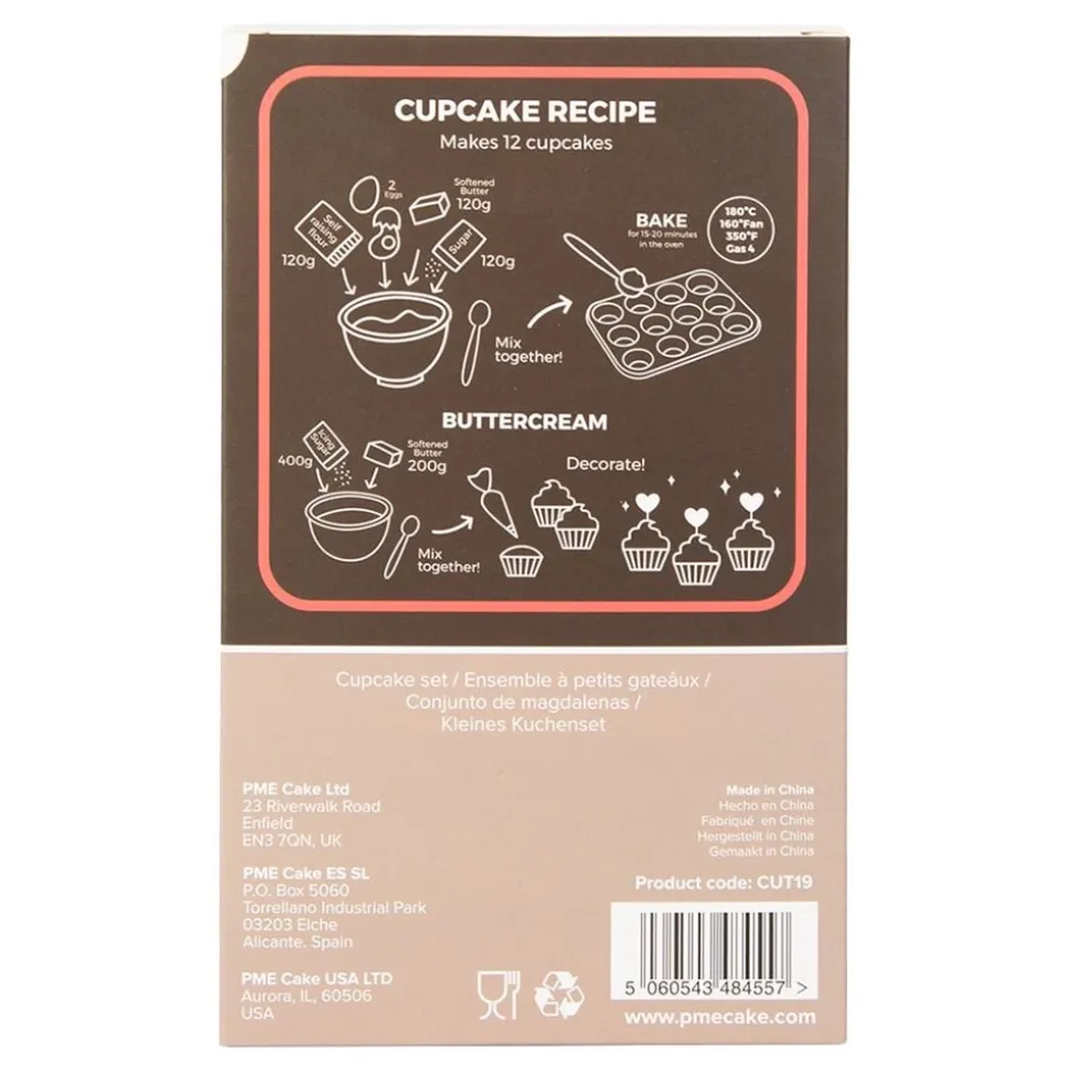 PME Cupcake Kit Pepperkakehus