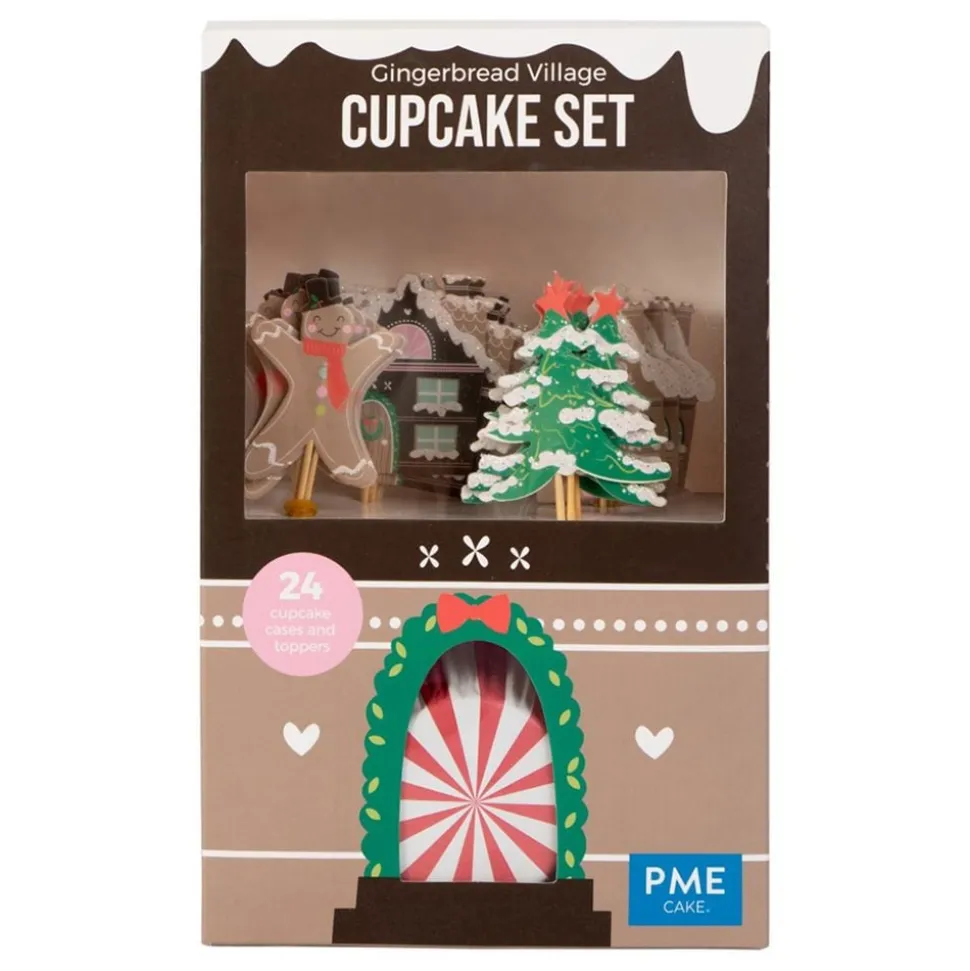 PME Cupcake Kit Pepperkakehus