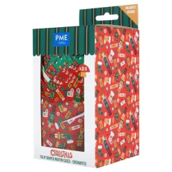 PME Cupcake Wrappers Julemotiv