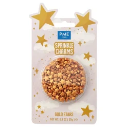 PME Guldstjerner Sprinkle Charms