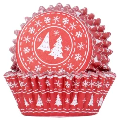 PME Muffinsformer med folie og julemotiv