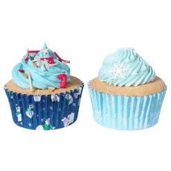 PME Muffinsformer med folie Snømenn