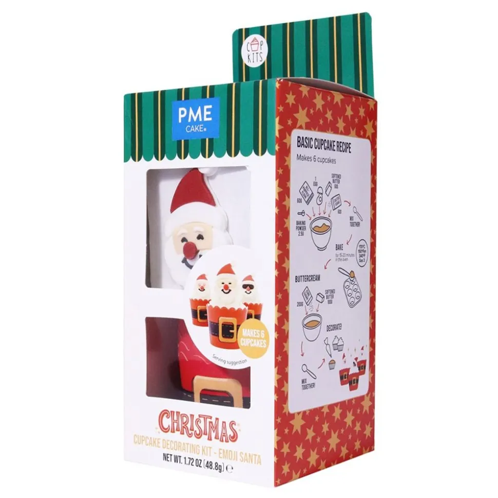 PME Sukkerskikkelser Nisse Cupcake Kit