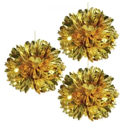 Pom Pom Gullmetallic Hengende Dekorasjon
