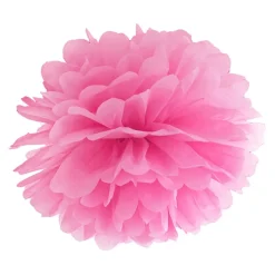Pom Pom Rosa Hengende Dekorasjon