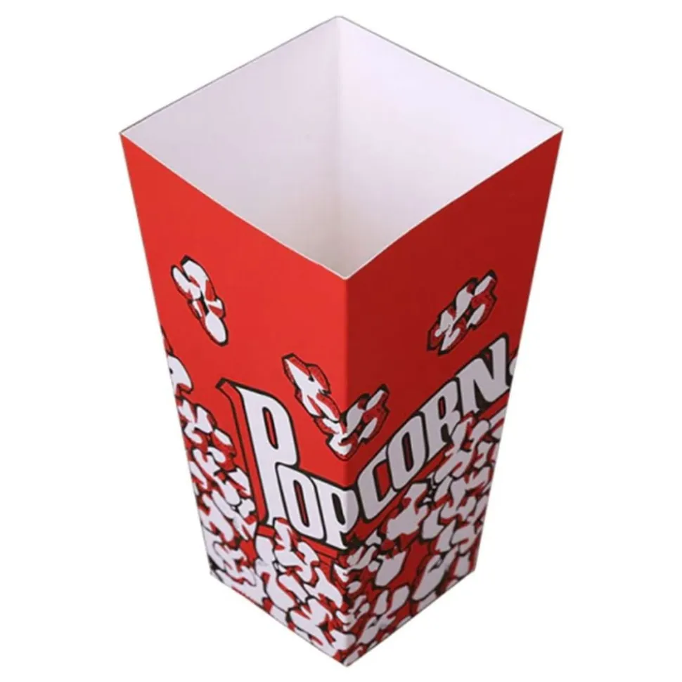 Popcornbeger Rød