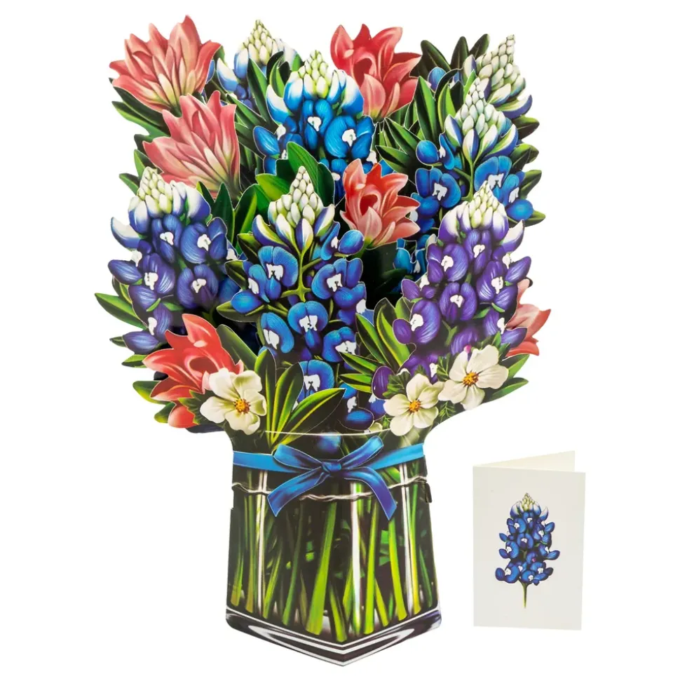 Pop Up-kort Blomster