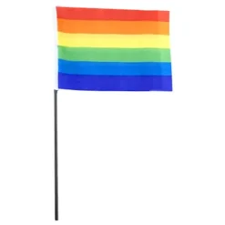Prideflagg med Pinne