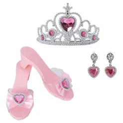 Prinsesse Tilbehørskit Barn 3 Sett i Boks