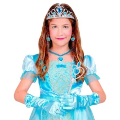 Prinsesse Tilbehørssett Blå for Barn
