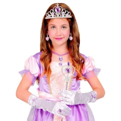 Prinsesse Tilbehørssett Lilla for Barn