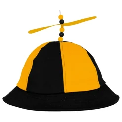 Propellhatt Svart/Gul