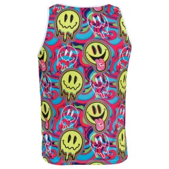 Psychedelic tanktop herre