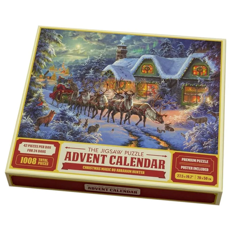 Puslespill adventskalender