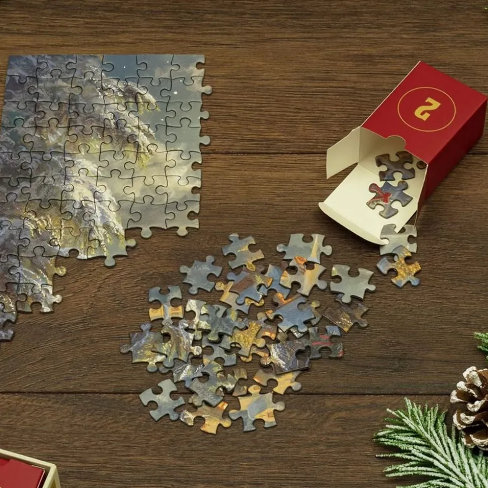 Puslespill adventskalender