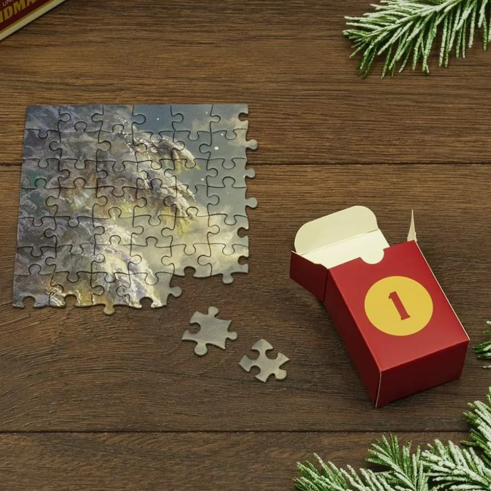 Puslespill adventskalender