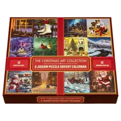 Puslespill Christmas Art Collection Adventskalender