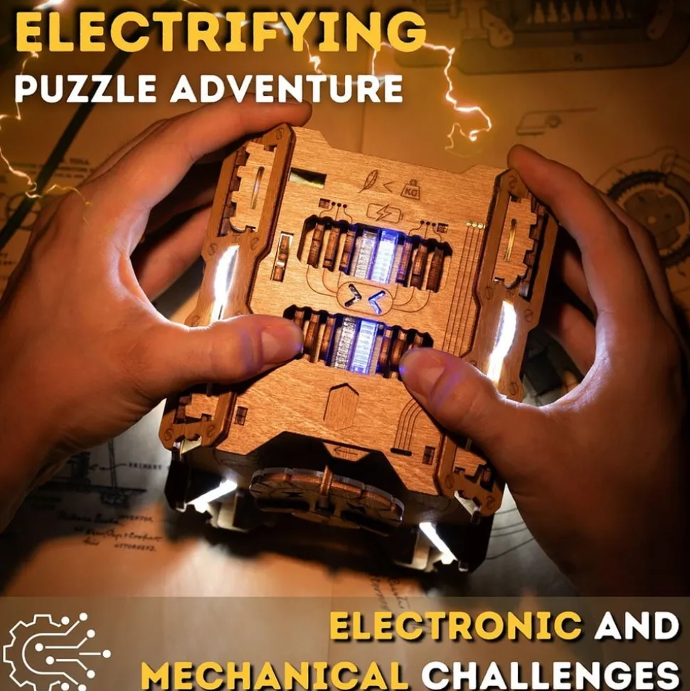 Puzzle Potato Tesla Box Escape Room