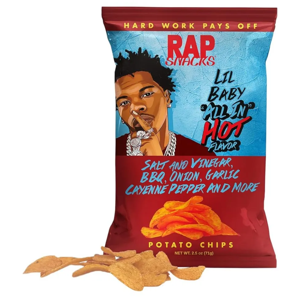 RAP Snacks Lil Baby "ALL IN" Hot Flavor