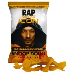 RAP Snacks Snoop Dogg O.G. Bar-B-Que Cheddar