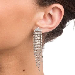 Øredobber med strass