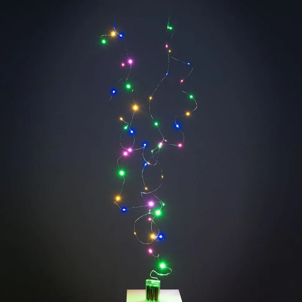 RGB LED-lysslynge for Ballonger