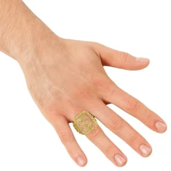 Ring med Dollartegn Gull