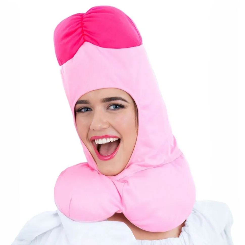 Rosa Penis Hodeplagg
