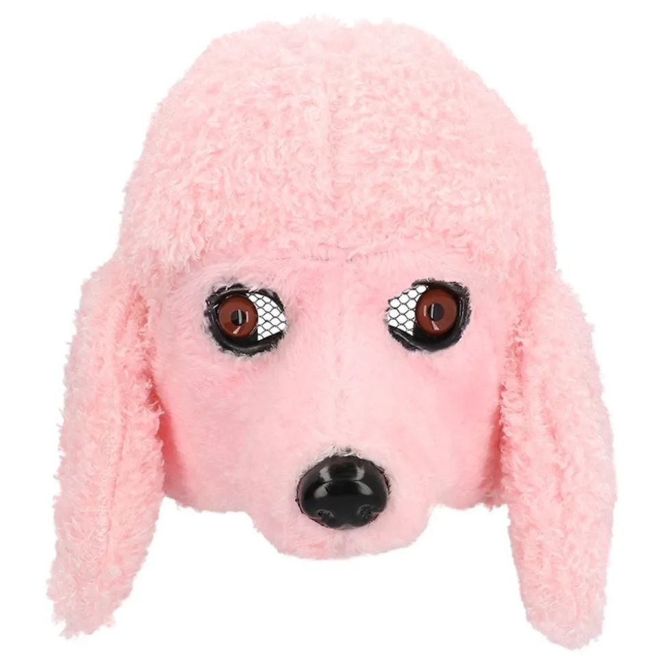 Rosa Puddel Halvmaske