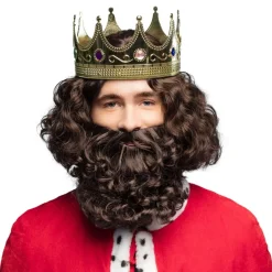 Royal brun parykk
