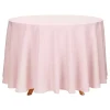 Rund bordduk i stoff Dusty Pink