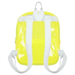 Ryggsekk Transparent Neongul