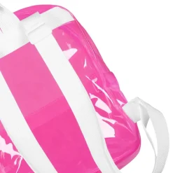 Ryggsekk Transparent Neonrosa